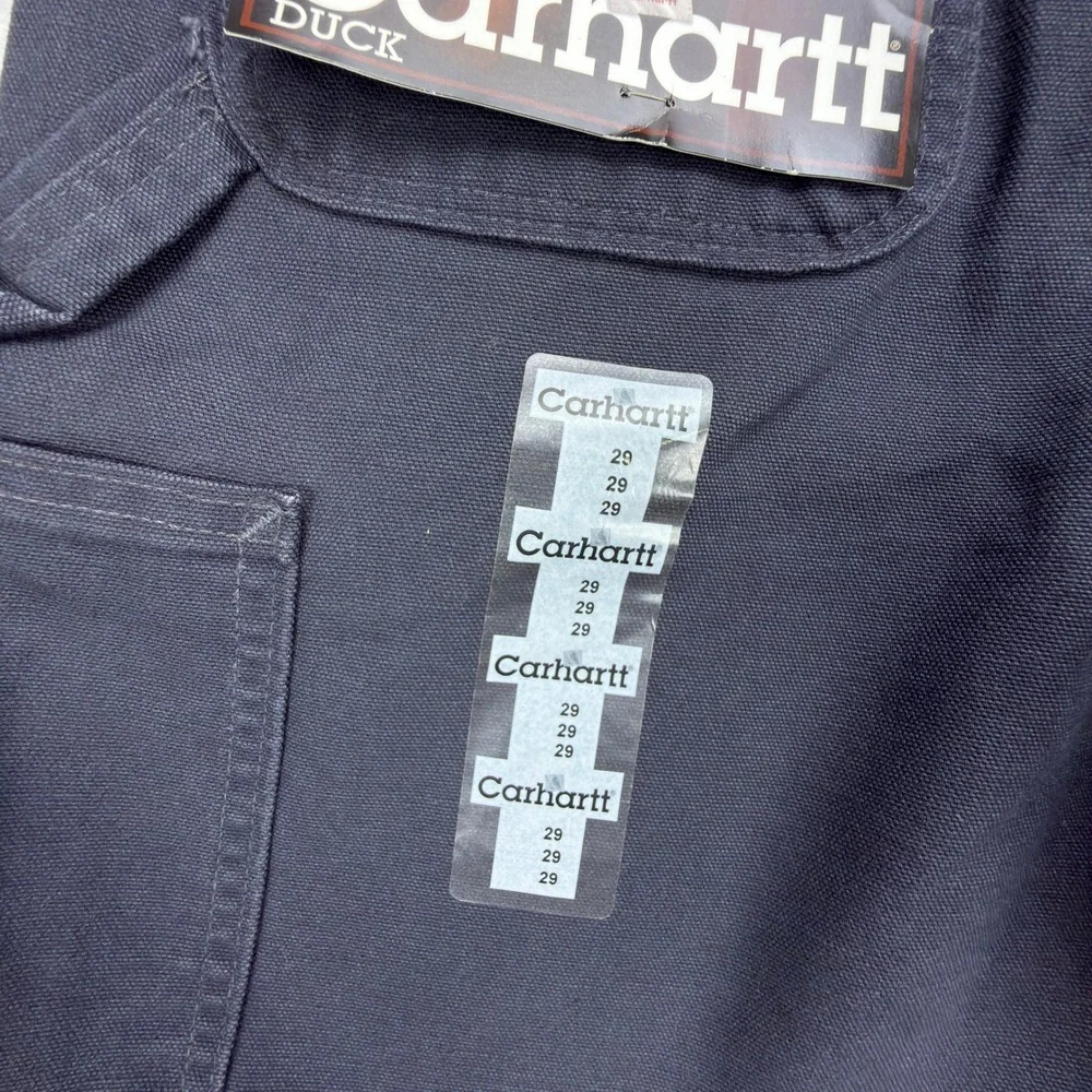 Carhartt Washed Duck Work Shorts Mens 29 B25 PTB Petrol Blue NWT NOS